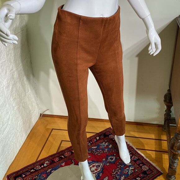Anthropologie Faux Suede Leggings  - Picture 4 of 16